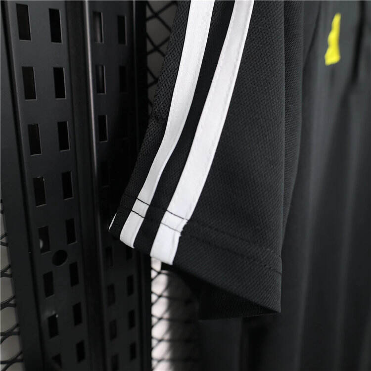 Authentic 2425 Juventus Black Polo Shirt - Official Replica 7802