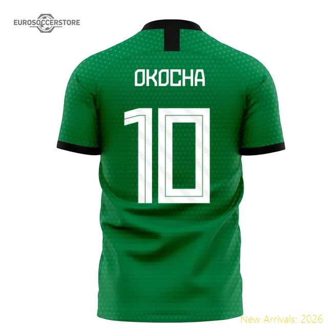 Top Nigeria Concept 20252026 Home Kit Athletic Slim Breathable