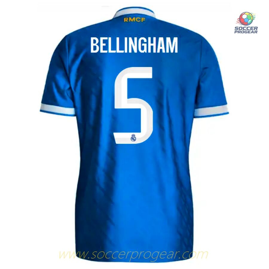 Real Madrid Third Kids Edition Football Kit Football Jersey 2025-26 Edition Bellingham
