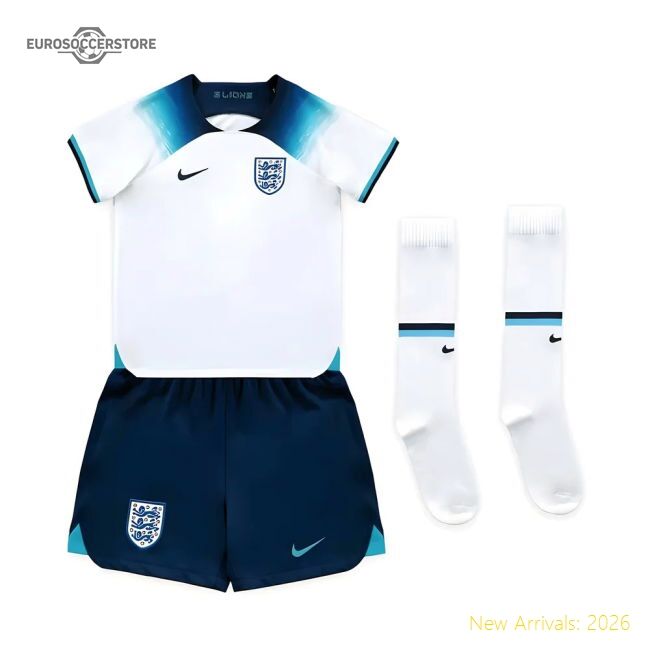 High-performance England 2022-2023 Official Home Kit Athletic