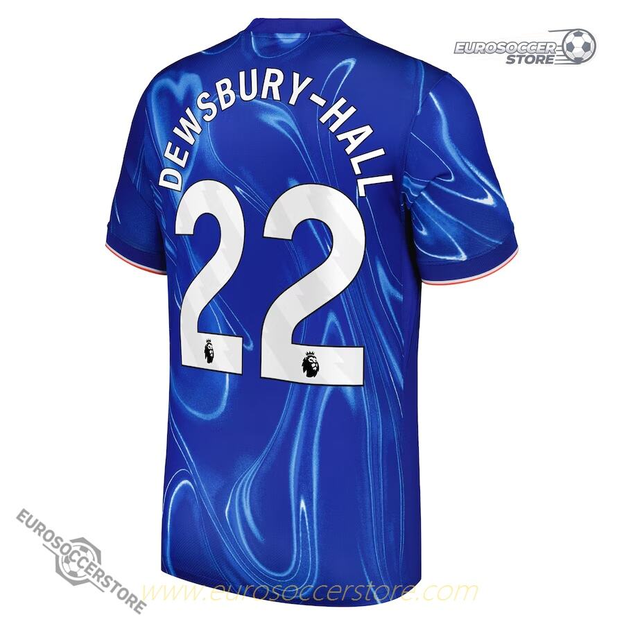 Chelsea's Home Jersey for the 24-25 season featuring Dewsbury-Hall 22