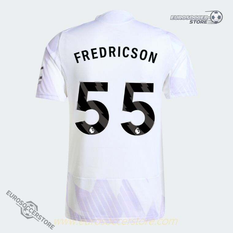 Manchester United 25-26 Away FREDRICSON 55 Jersey (Player Version)