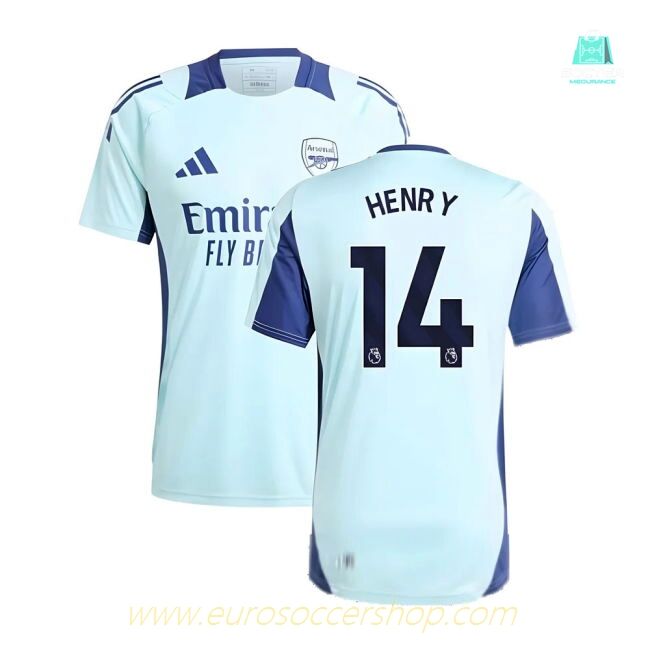 2024-2025 Arsenal Training Jersey (Clear Aqua) (Henry 14)