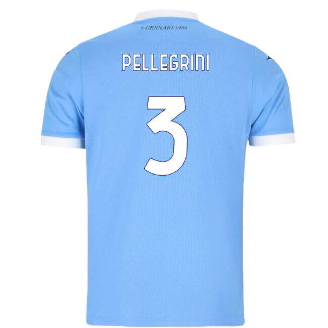 Unique Collector Quality Lazio Home Rare Jersey (Pellegrini 3) (Kids)