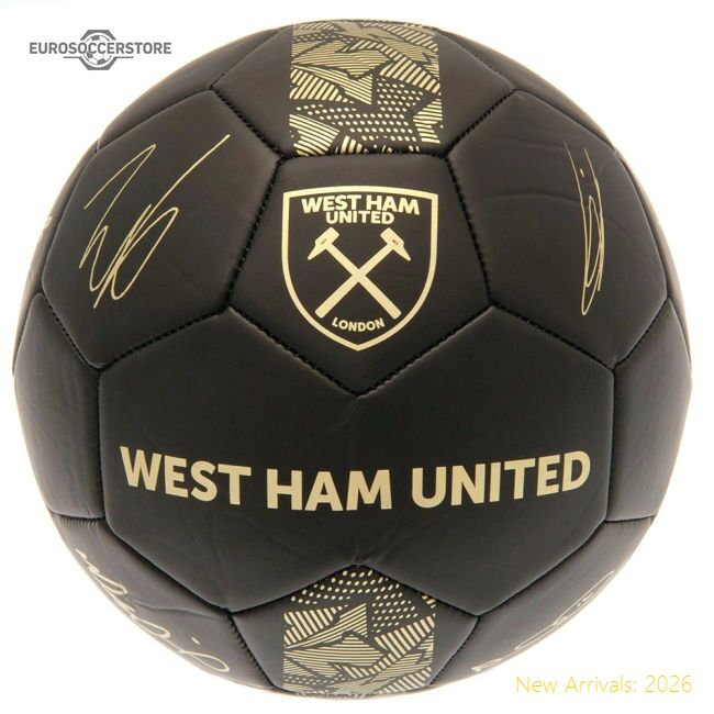 Elite West Ham United Fc Sig Gold Phantom Football - Premium Quality