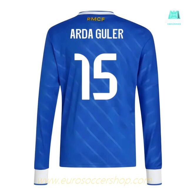 2025-2026 Real Madrid Long Sleeve Third Shirt (Kids) (Arda Guler 15)