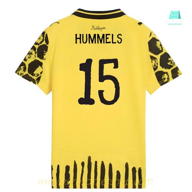 2025-2026 KIDSUPER x Borussia Dortmund CWC Shirt - Kids (Hummels 15)