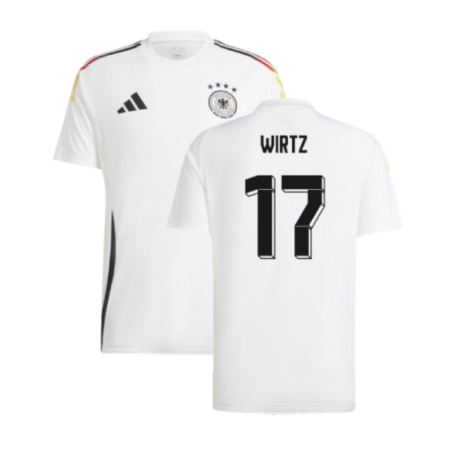 Wirtz 17 Latest Germany Home Match Shirt 2024-2025