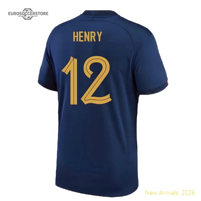 High-performance France 2022-2023 Official Home Jersey Ventilation