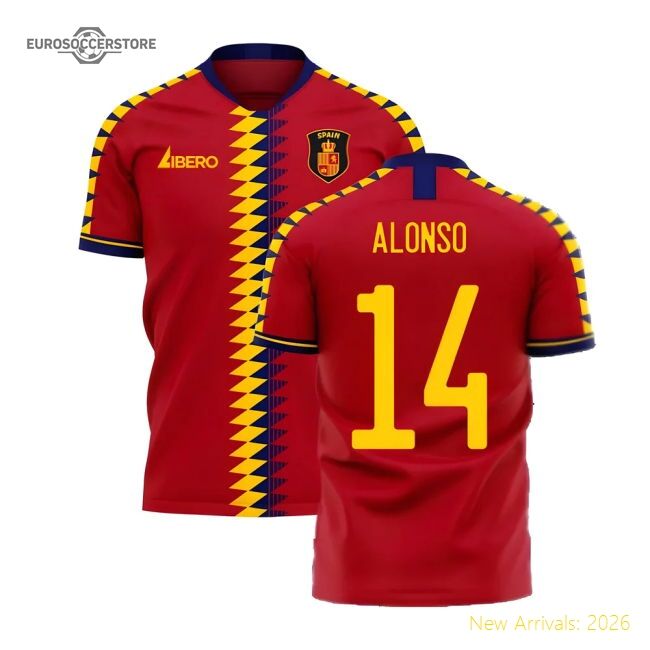 Official 2026 Spain Home Jersey - Authentic-Style Fan Edition