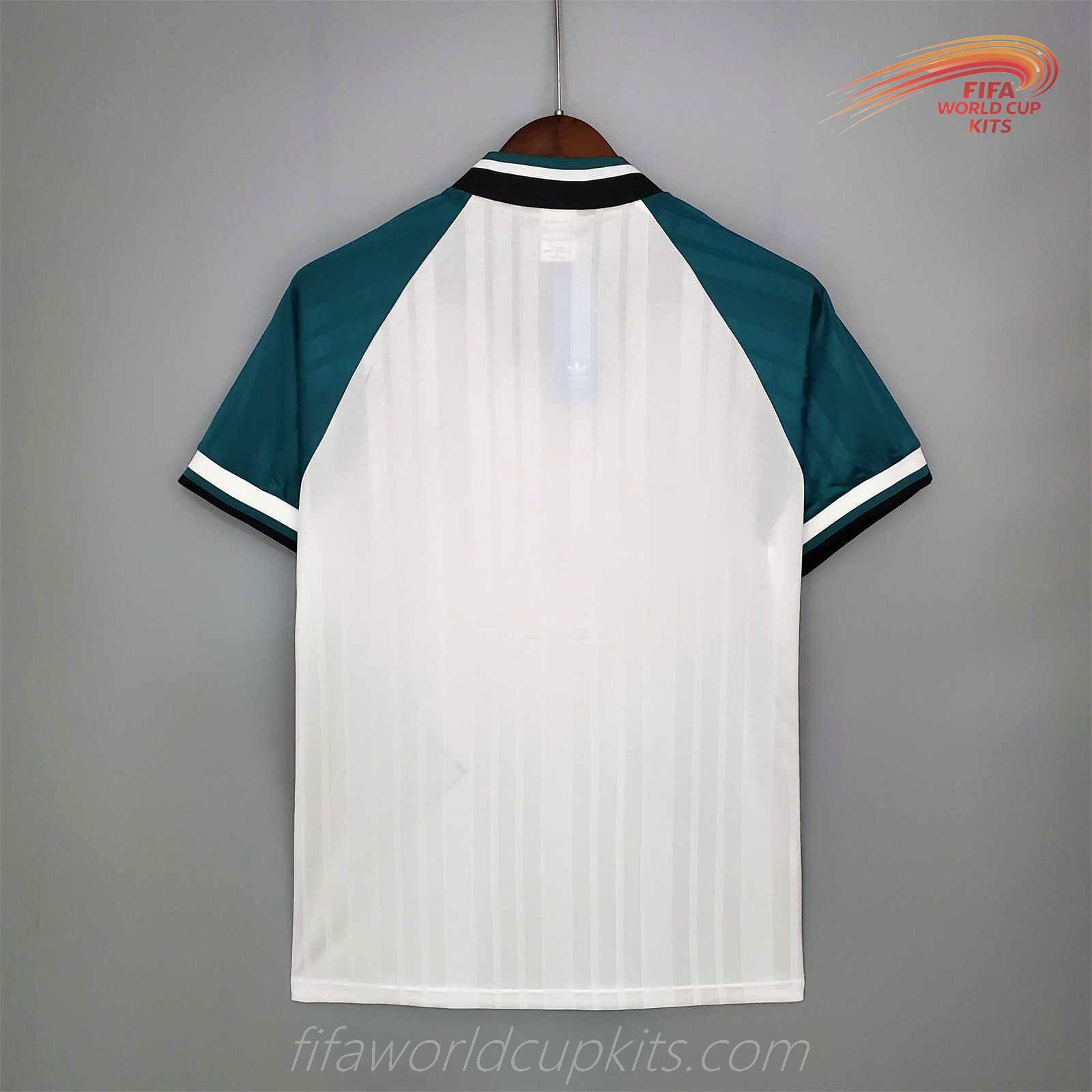Liverpool 93-95 Away White Football Kit