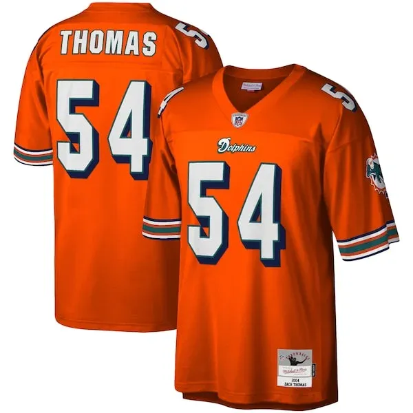 None Replica Football Jersey - Orange M | authentic jersey | NFL Footb