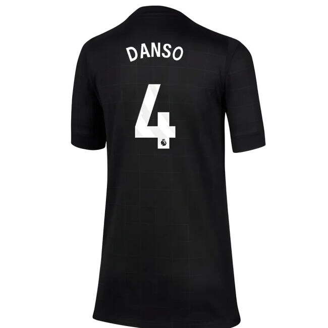 Spurs Tottenham Away Shirt Kids Danso #4 Durable Material Devoted ...