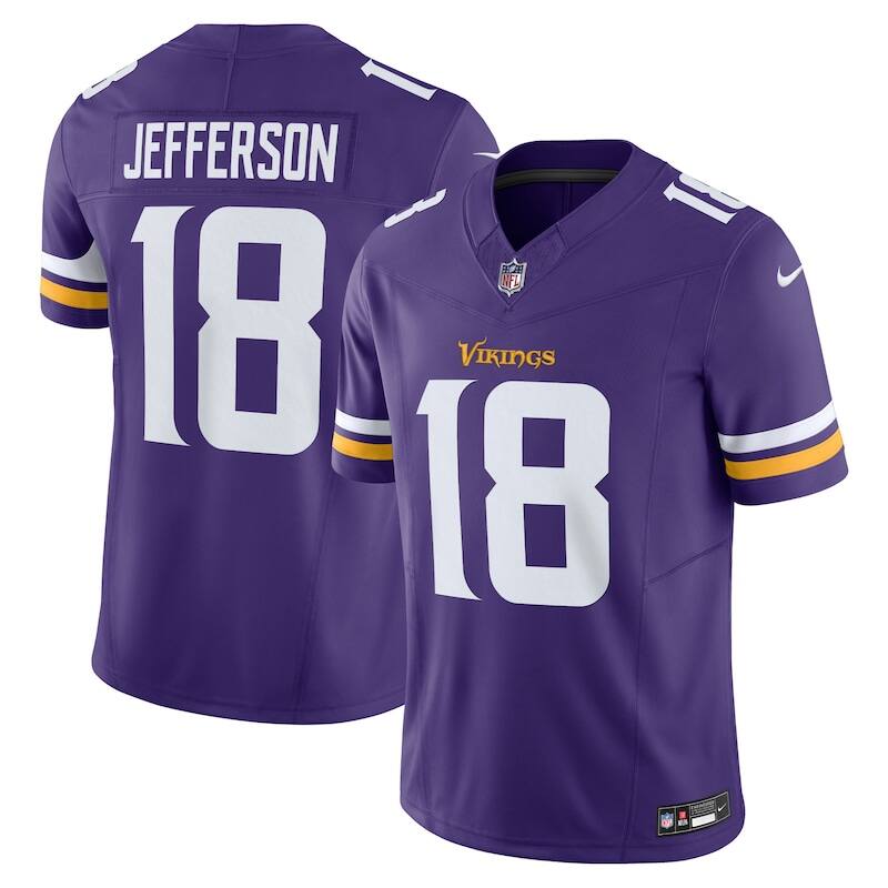 None Justin Jefferson MIN Vikings Official Game-Day Essential