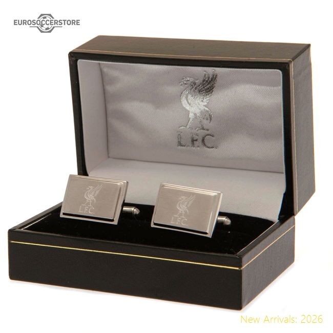 Official Liverpool Fc Stainless Steel Liverbird Cufflinks - Premium