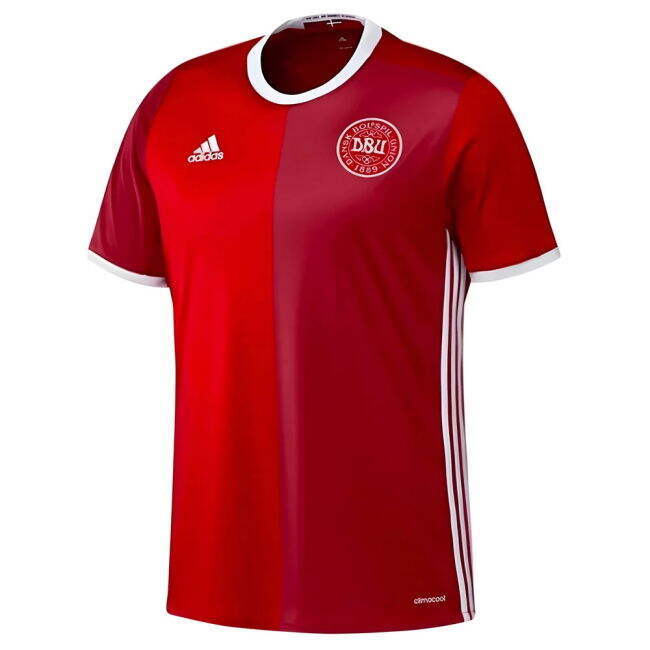 Denmark International Soccer Team Supporter Shirt - Adults Version