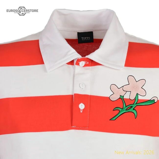 Asian Powerhouse Rugby Polo Shirt - Redwhite Stripe - Great Value