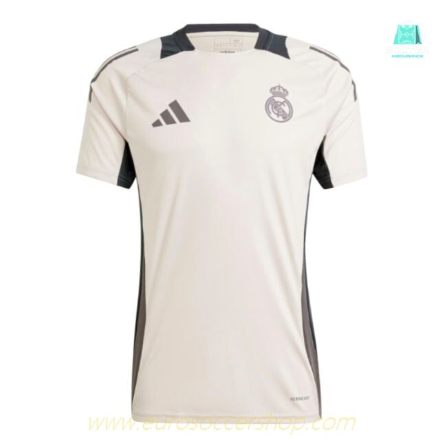 2024-2025 Real Madrid EU Training Jersey (Putty Mauve)