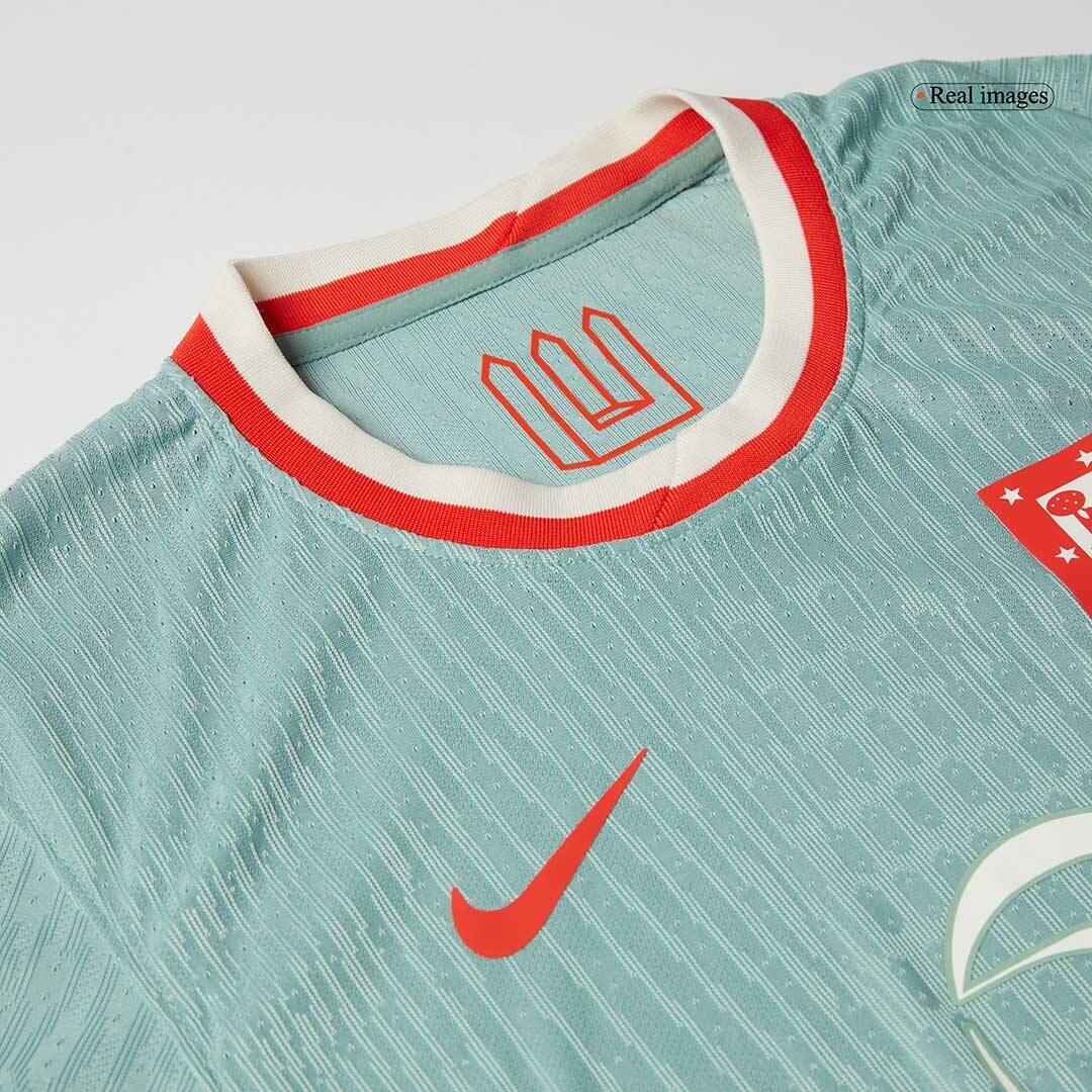 Player Version J.ALVAREZ #19 Atletico Madrid Away Soccer Jersey 2024/2