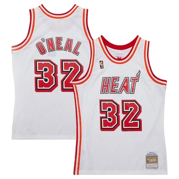 Shaquille O'Neal MIA Swingman Jersey - classic exclusive - White