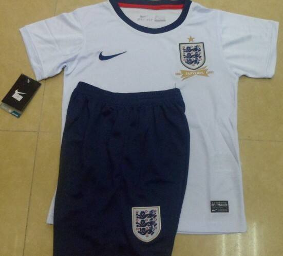 Lightweight Kids England 1314 Home Jersey KitShirtshorts