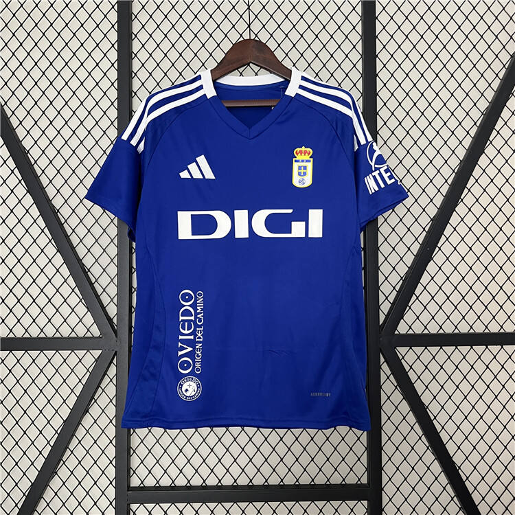 High Quality Authentic Real Oviedo 2425 Home Football Shirt Jersey