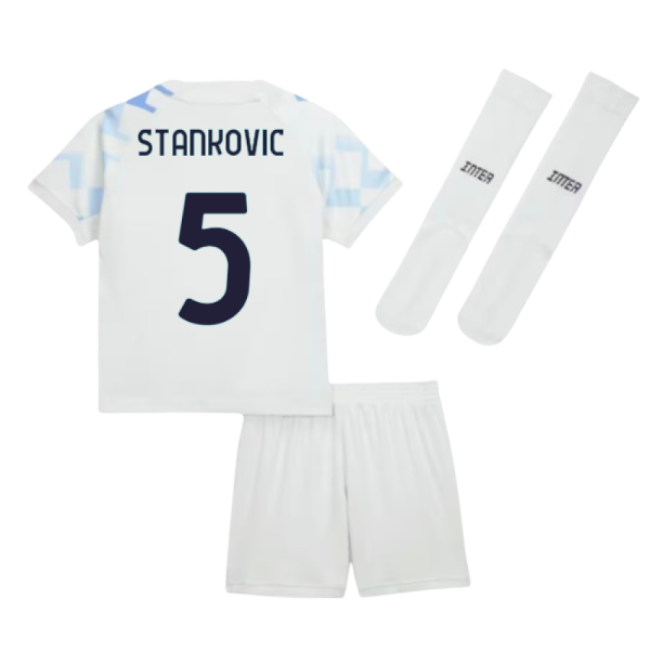 2025 Edition Performance Inter Milan Away Team Kit (Stankovic 5)