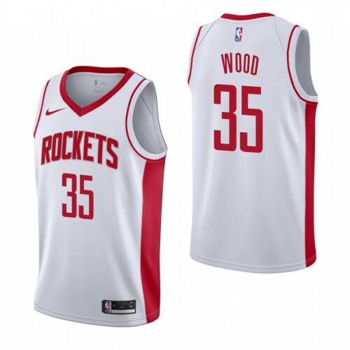 Houston Houston Rockets #35 Christian Wood Mens 2019-20 Association Edition White Stitched Youth NBA Jersey Youth