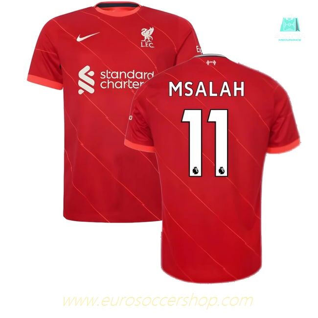 Liverpool 2021-2022 Home Shirt (Kids) (M.SALAH 11)