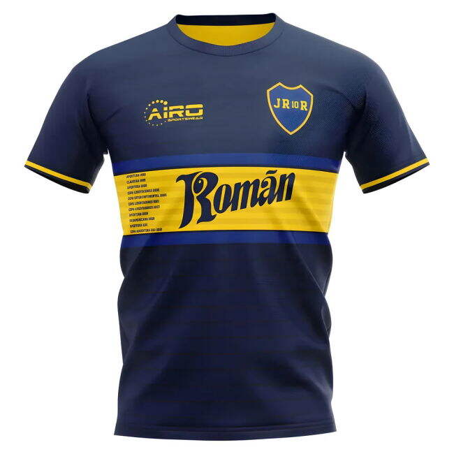 2025-2026 Boca Juniors Juan Roman Riquelme Concept Football Shirt