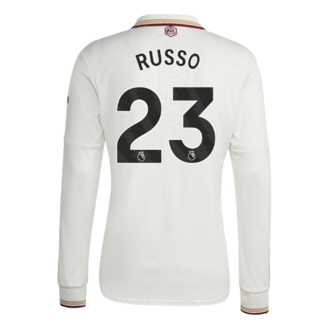 2025-2026 Arsenal Long Sleeve Third Shirt (Russo 23)