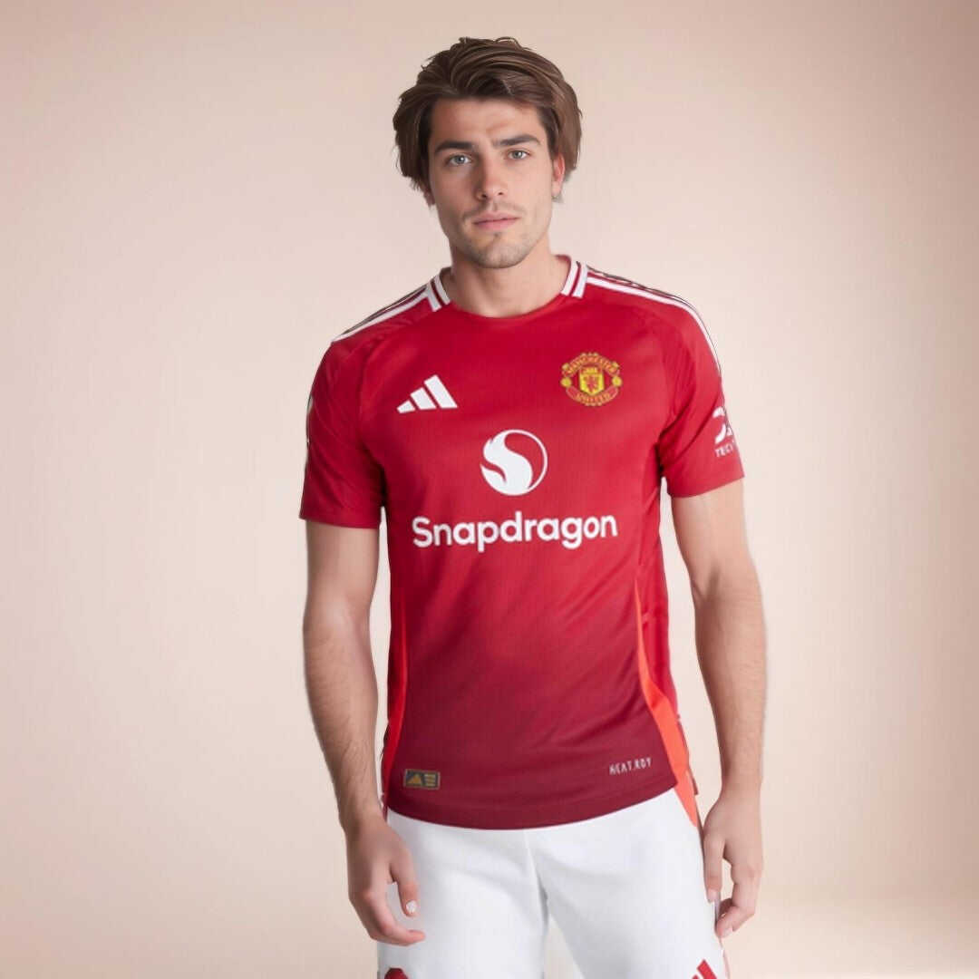 Manchester United Home Authentic Soccer Jersey