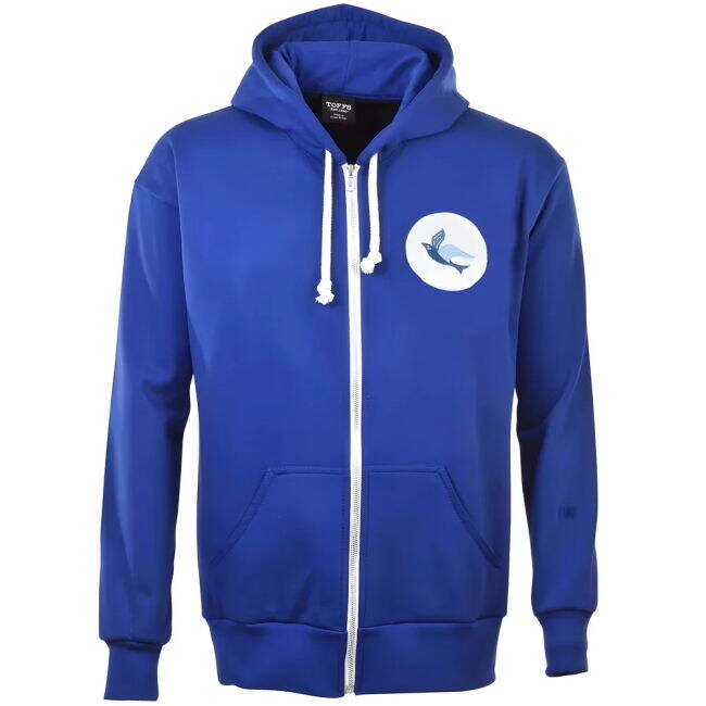 Premium-Quality Cardiff FC Zipped Hoodie - Royal Match Jersey