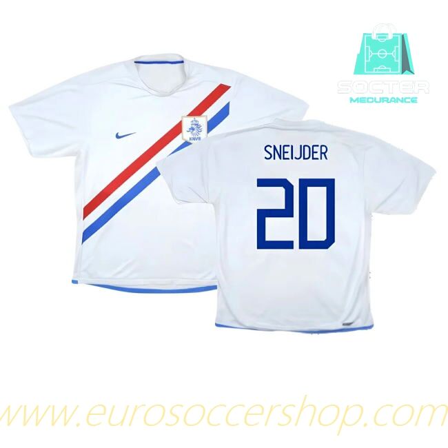 Holland Away Shirt Premium (Sneijder 20)