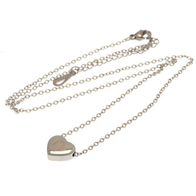 Chelsea FC Stainless Steel Heart Necklace - high quality