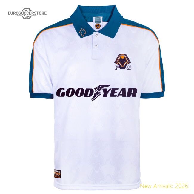 Official Wolverhampton Wanderers 1998 Away Shirt - Premium Quality