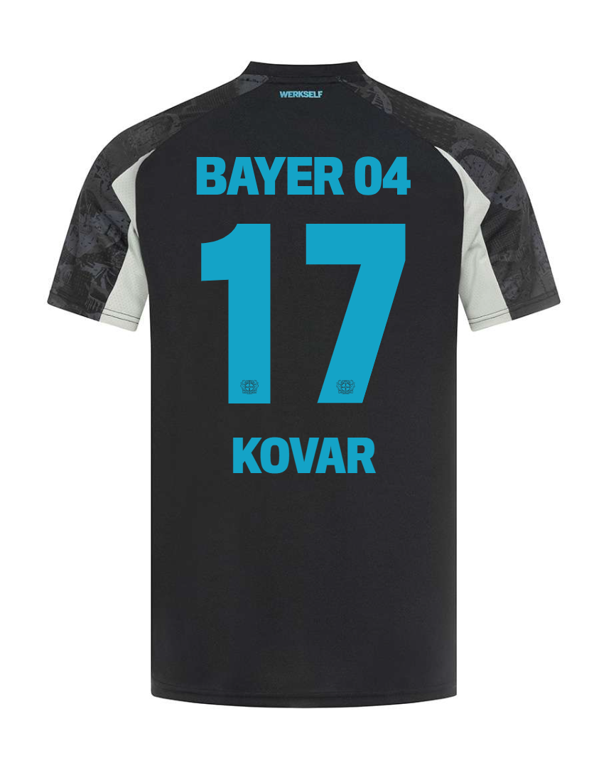 Bayer 04 Leverkusen KOVAR 17 Third Football Jersey for the 24-25 Season