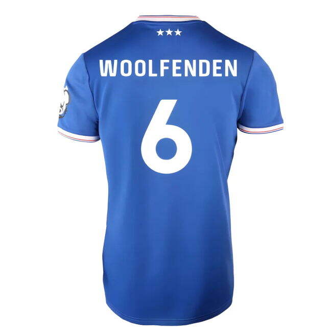 Ipswich Ipswich Town Home Shirt Womens Woolfenden #6 Match Quality...