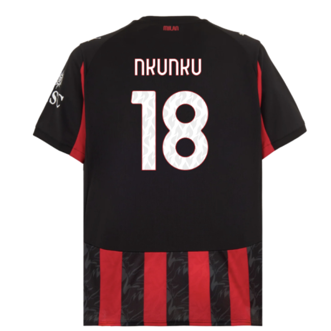 2025-2026 ACM Home Shirt (Nkunku 18) Antibacterial Quick Dry