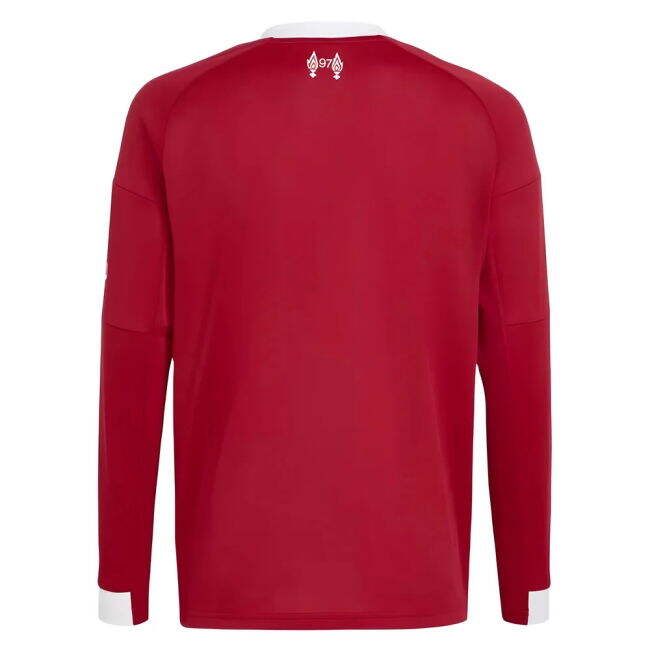 2025-2026 Liverpool Long Sleeve Home Shirt for (Children