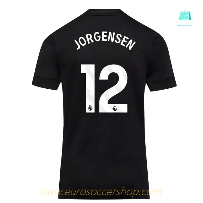2025-2026 Chelsea Home Goalkeeper Shirt (Black) - Kids (Jorgensen 12)