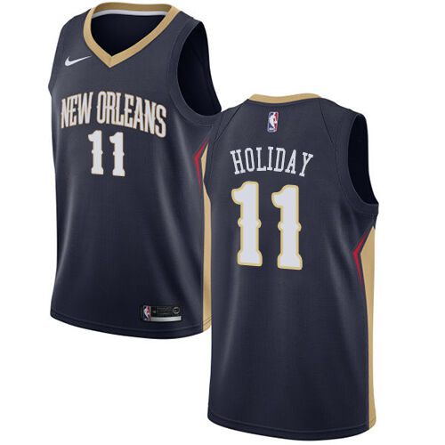 Pelicans #11 Jrue Holiday Durable 2024 Icon NBA Jersey - Green