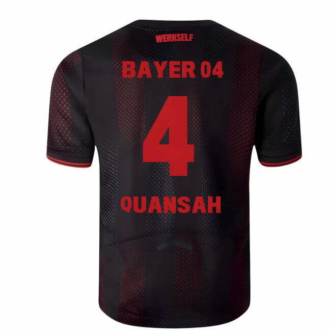 2025-2026 Bayer Leverkusen Home Shirt - Kids (Quansah 4)