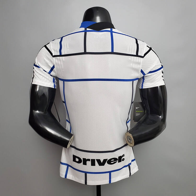 Inter Milan 20-21 Away White Soccer Jersey Football Shirt Player