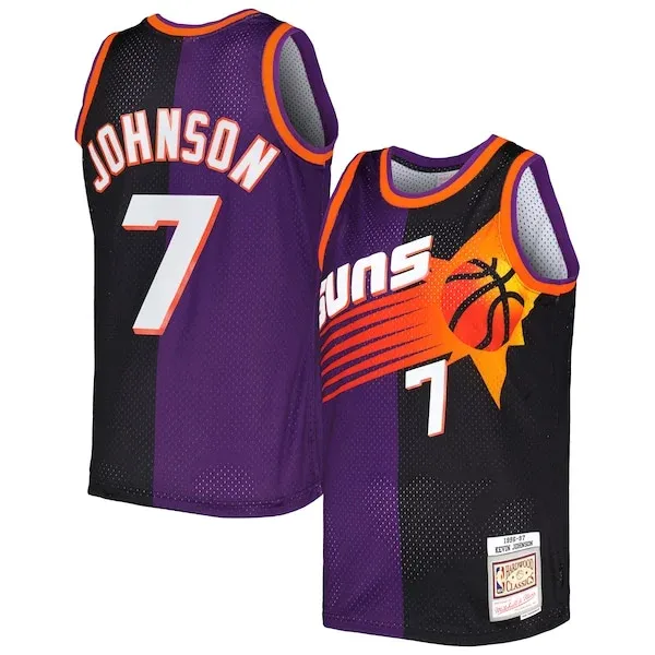 Kevin Johnson PHX Swingman Jersey - trendy Basketball - Black #1