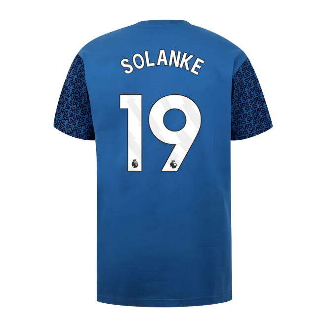 Tottenham Hotspur Graphic T-shirt (Blue) (Solanke 19)