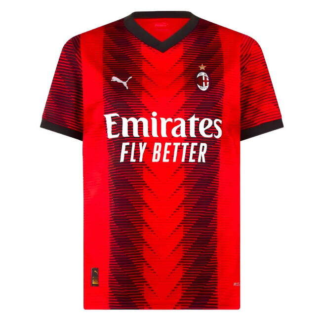 Top Quality Rossoneri Main Shirt Fikayo Tomori #23 Great Price M (v3)