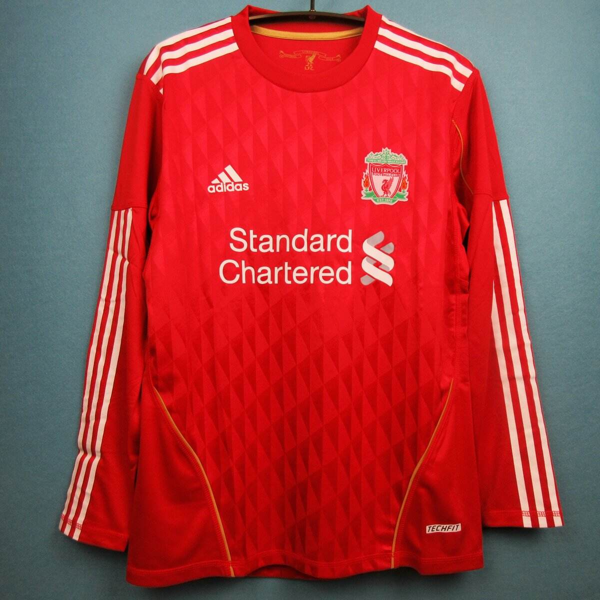 2010-2011 Liverpool Home kit long sleeve