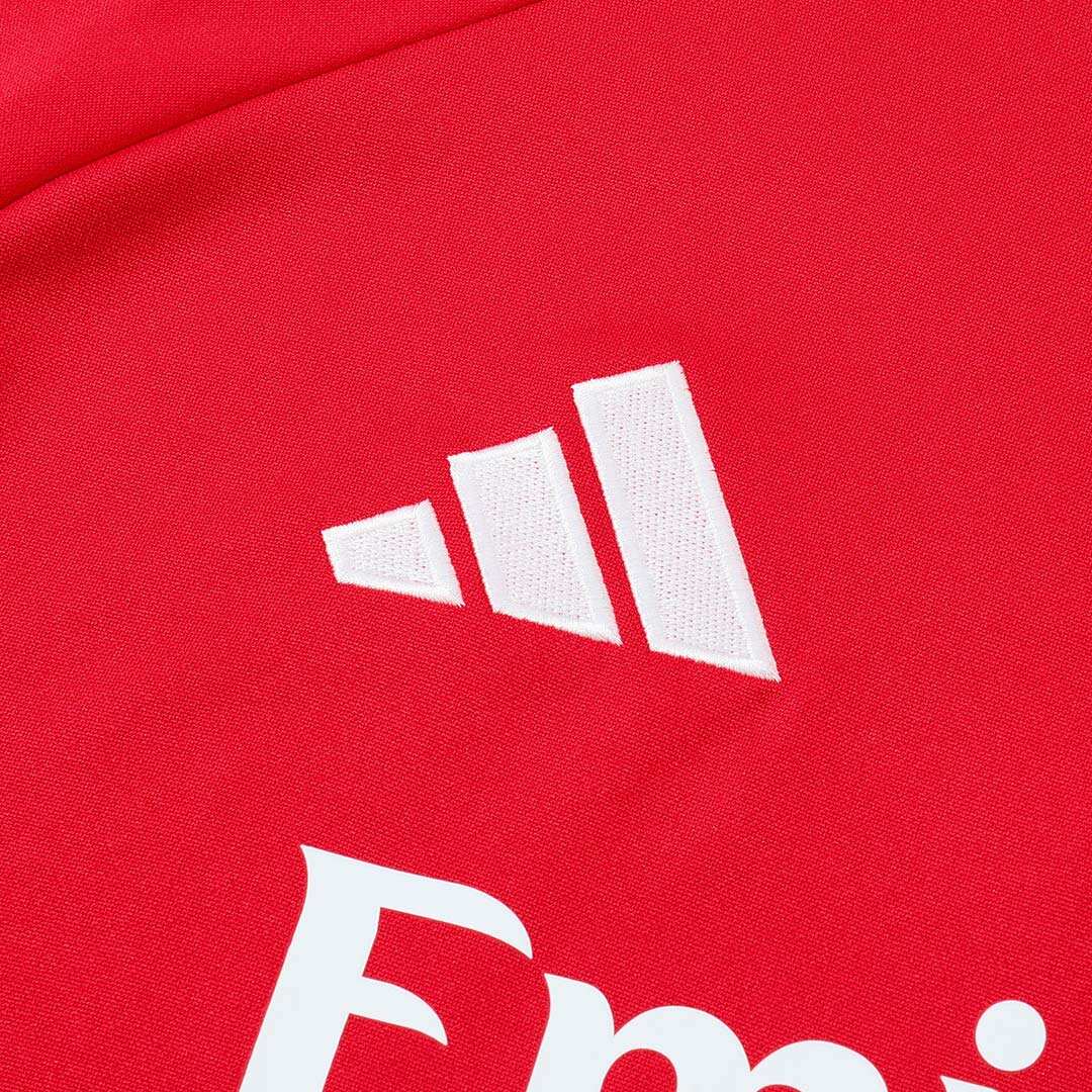 Arsenal 1/4 Zip Tracksuit 2025/26 Kids Red