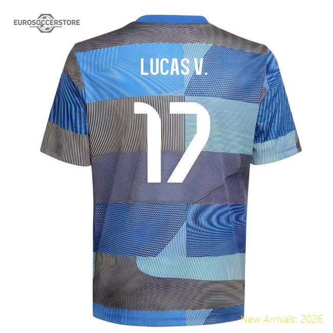 First-class Home Real Madrid Lucas V. Jersey 2025-2026 Breathable